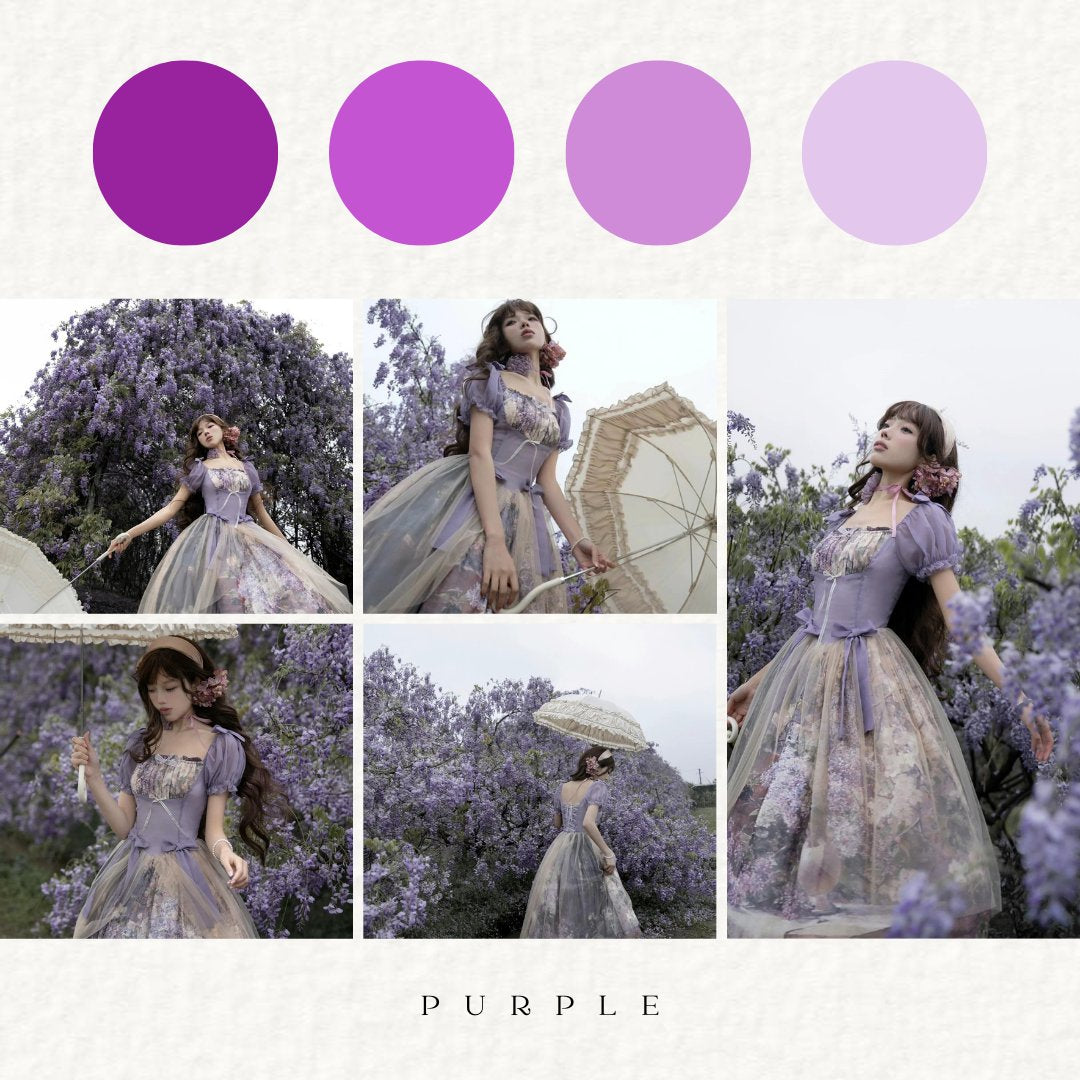 紫色｜パープル系のアイテム – ロリータファッション通販RonRon