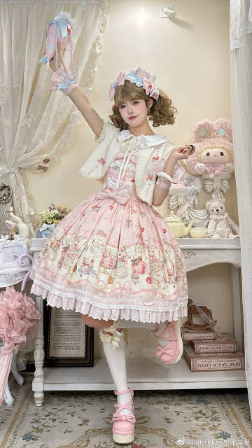 【受注予約1/7まで】Bunny Bakery 半袖カーディガン