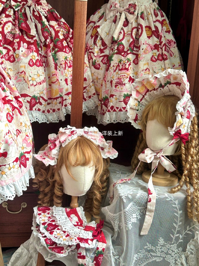 同時購入のみ【受注予約4/13まで】Lemon Berry カチューシャとボンネット