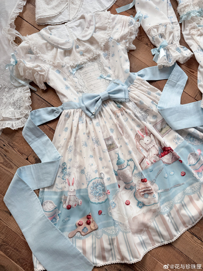 【受注予約4/8まで】Wandering Teapot 半袖ワンピース