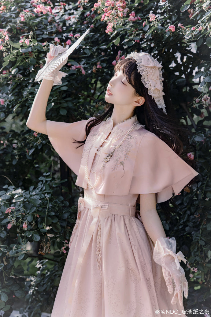 【受注予約6/18まで】紫藤幻夢 ショートケープ