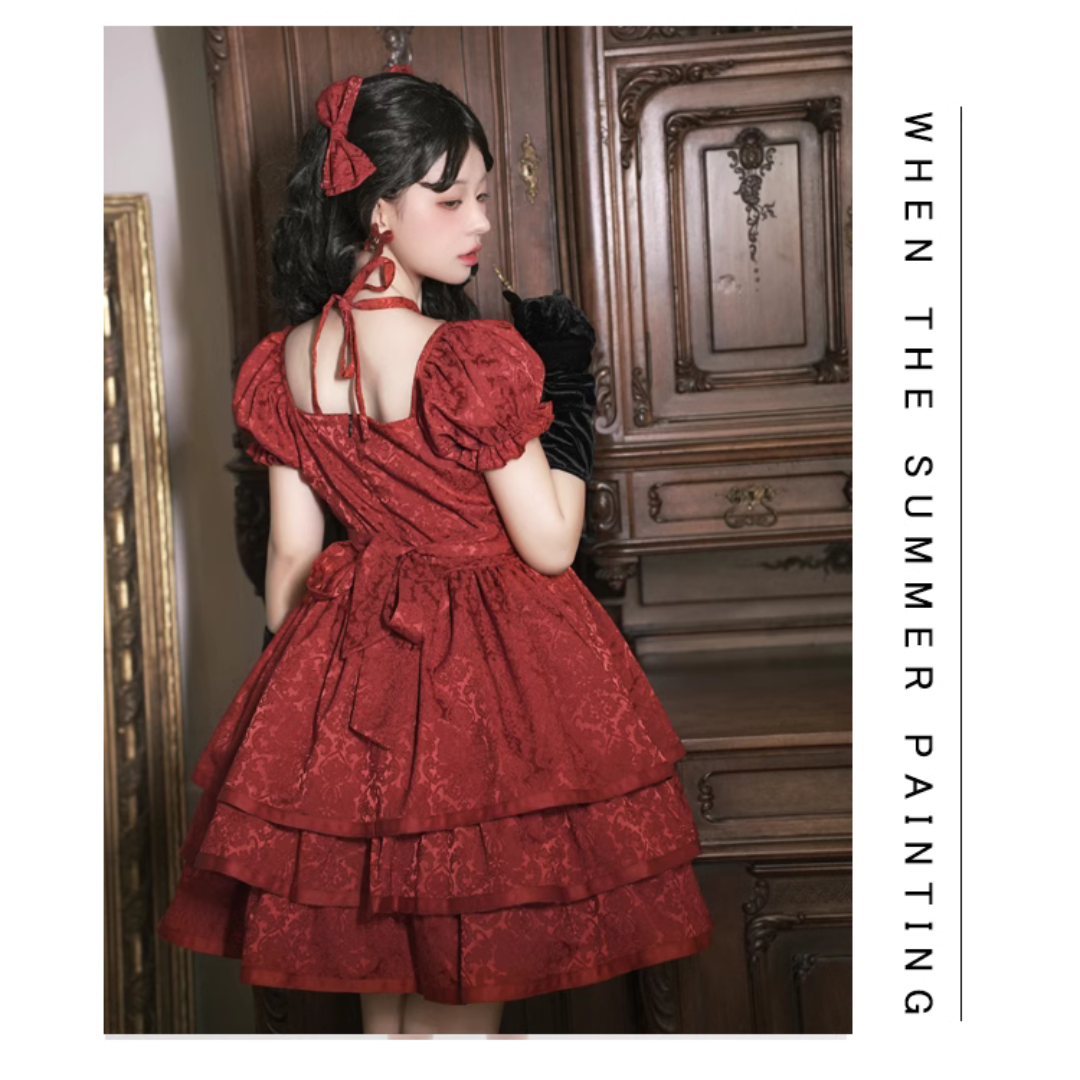 Rose of Thorns ribbon clip