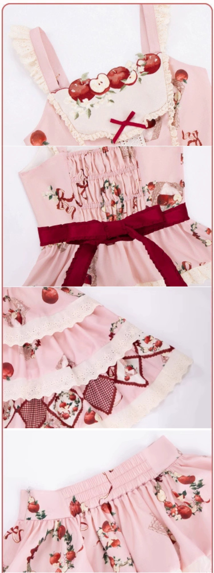 Apple Orchard Short skirt and sleeveless top set