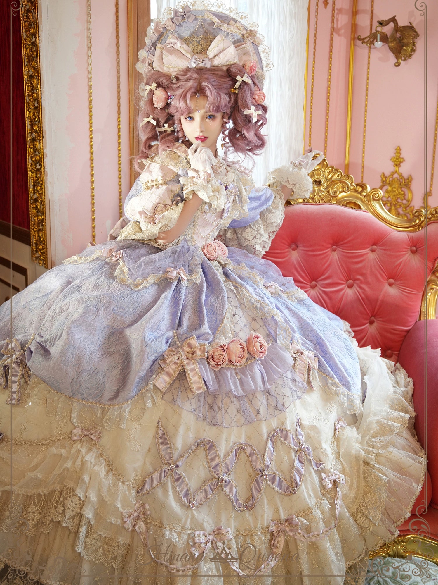 受注予約6/26まで】Mirror Snow White プリンセスロングドレス 受注予約6/26まで】Mirror Snow White プリンセスロングドレス