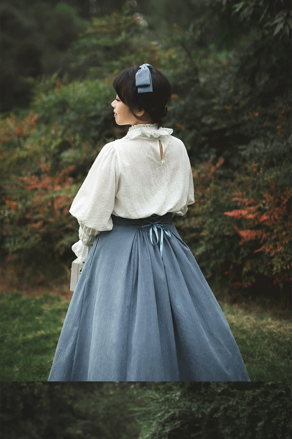 Misty Forest ジャボ付ブラウス【合わせ買いで20%オフ】