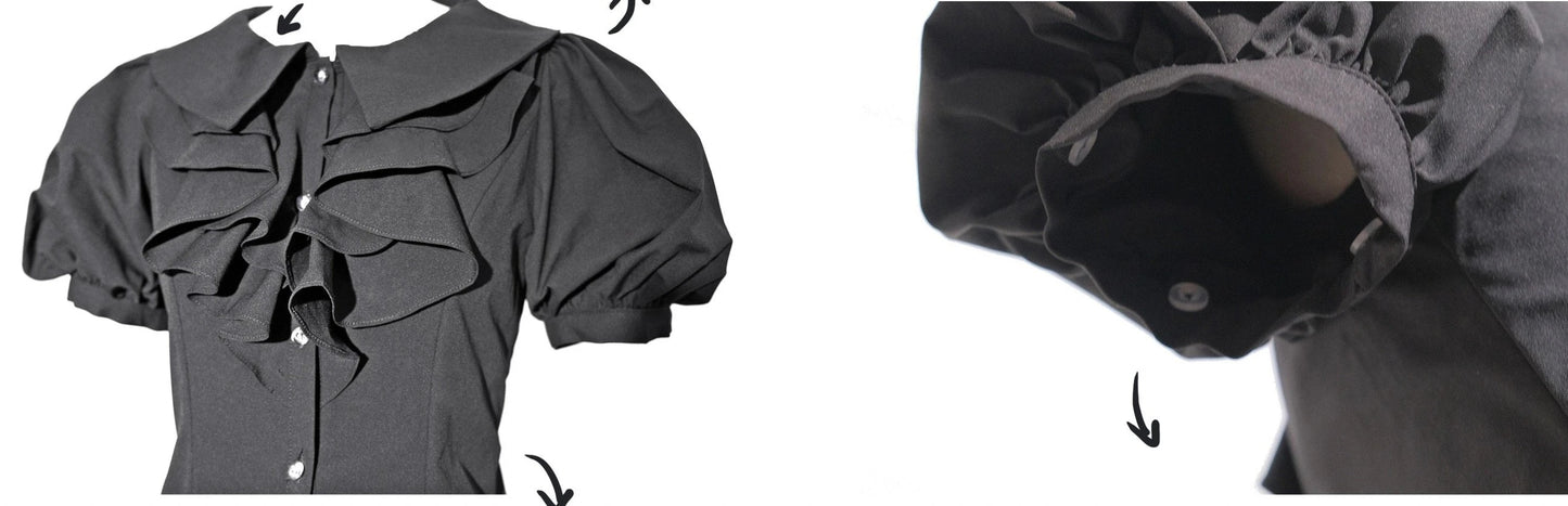 【販売期間終了】WEDNESDAY 2wayブラウス