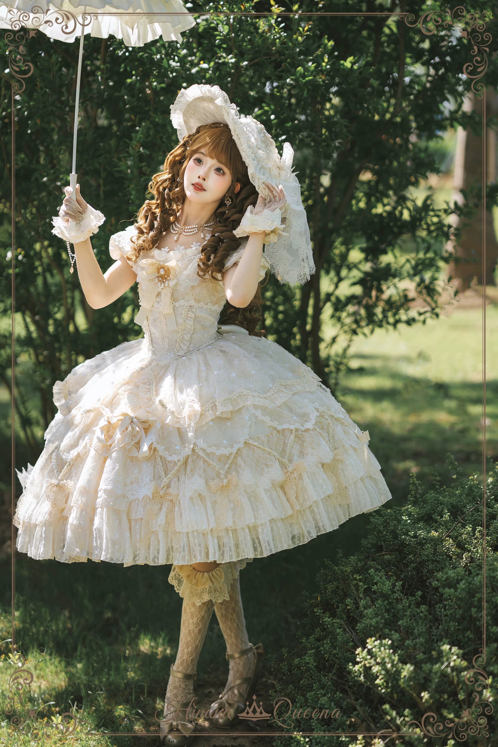 受注予約9/16まで】Dream Magnifique プリンセスドレス・ショート丈