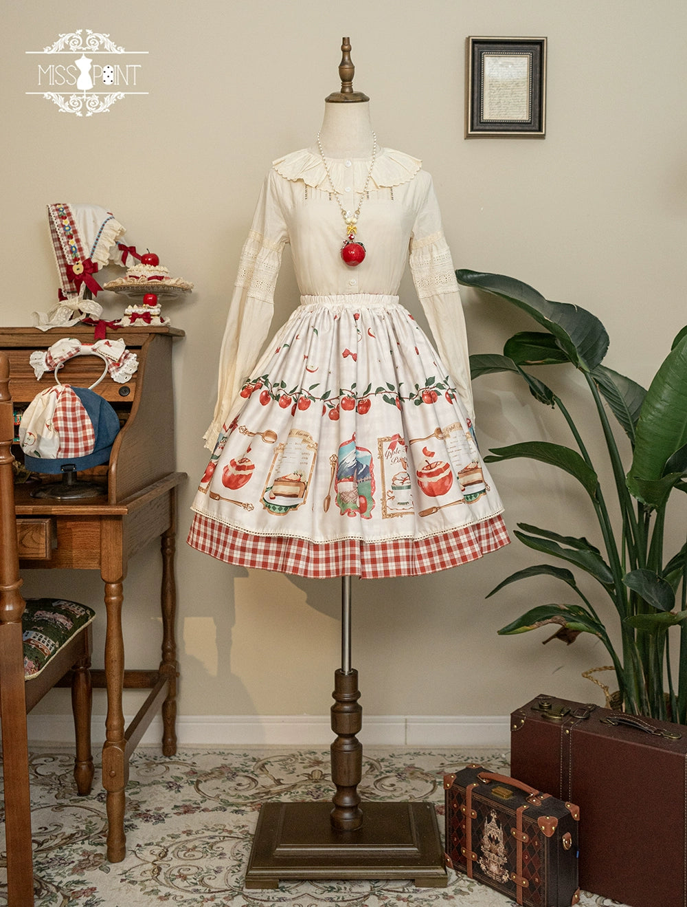 【予約販売】Apple Garden ブラウス【合わせ買いで20%off】