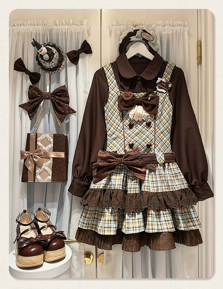 【受注予約7/28まで】Chocolate Mint Day 長袖ブラウス