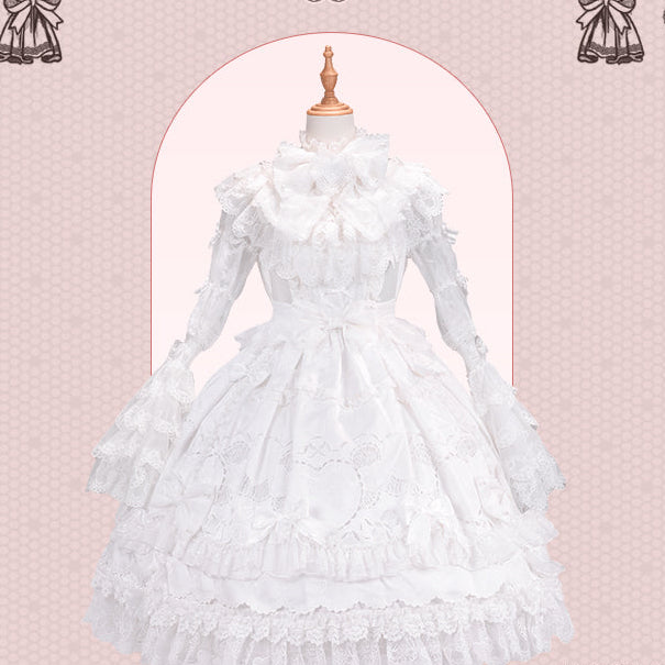 【受注予約12/23まで】Lace Figure 刺繍ドレスSP