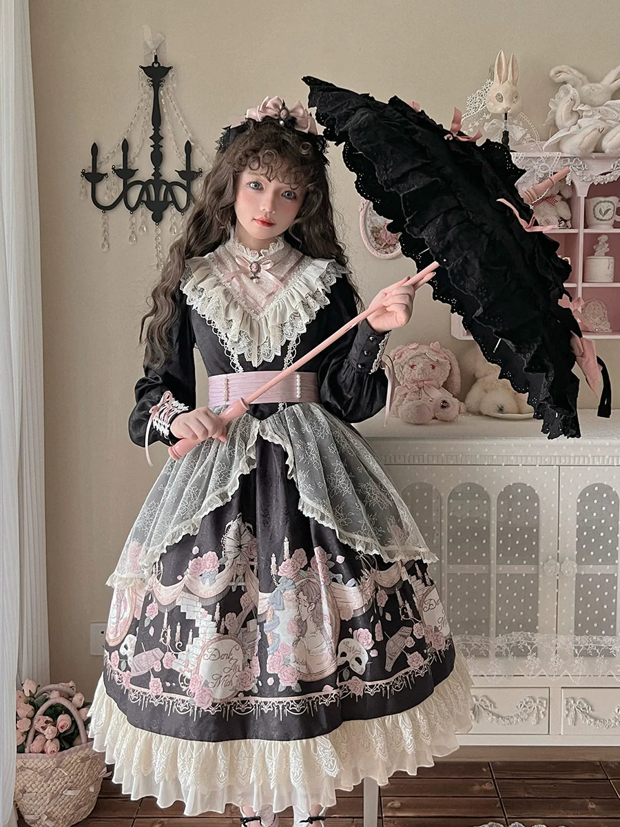Prologue Rose and frilly dress RonRon Prologue Rose and frilly dress RonRon