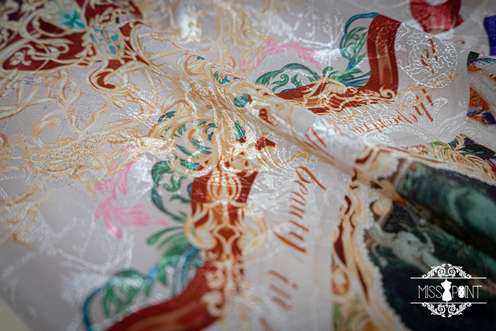 【予約販売】Wanhua Mirror 西洋貴族風スカート フリルタイプ