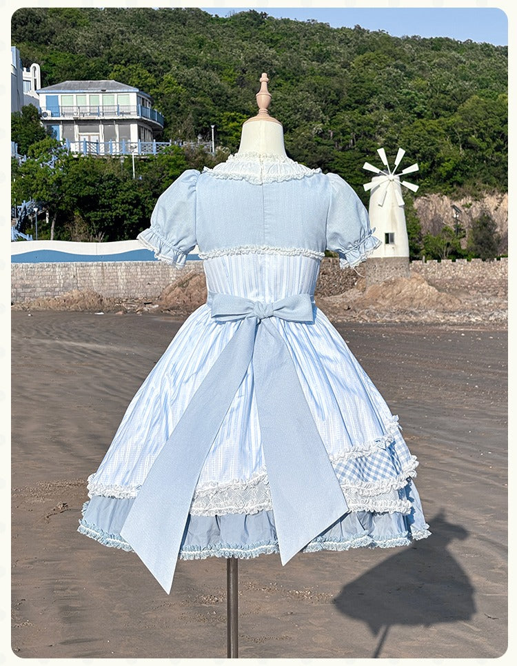 【受注予約6/18まで】The House by the Sea 半袖ワンピース