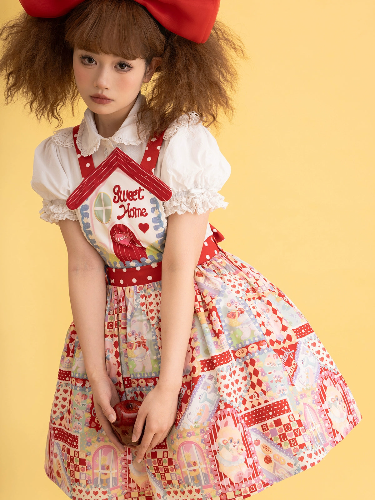 BD company lolita Sweet Home Fairy Tale 2way Suspender Skirt – ロリータファッション通販RonRon