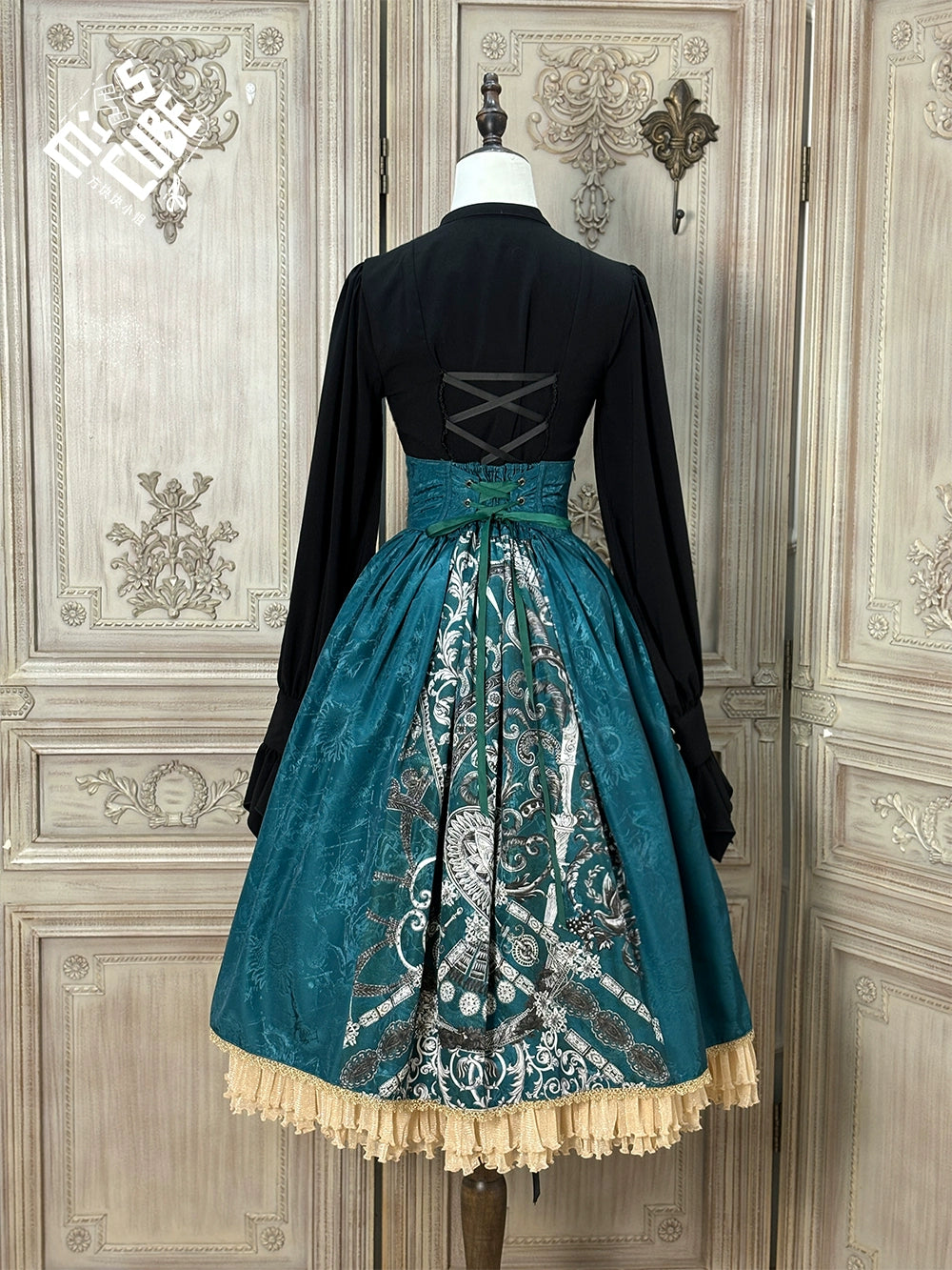 【予約販売】Eye of Horus プリントスカート コルセットタイプ