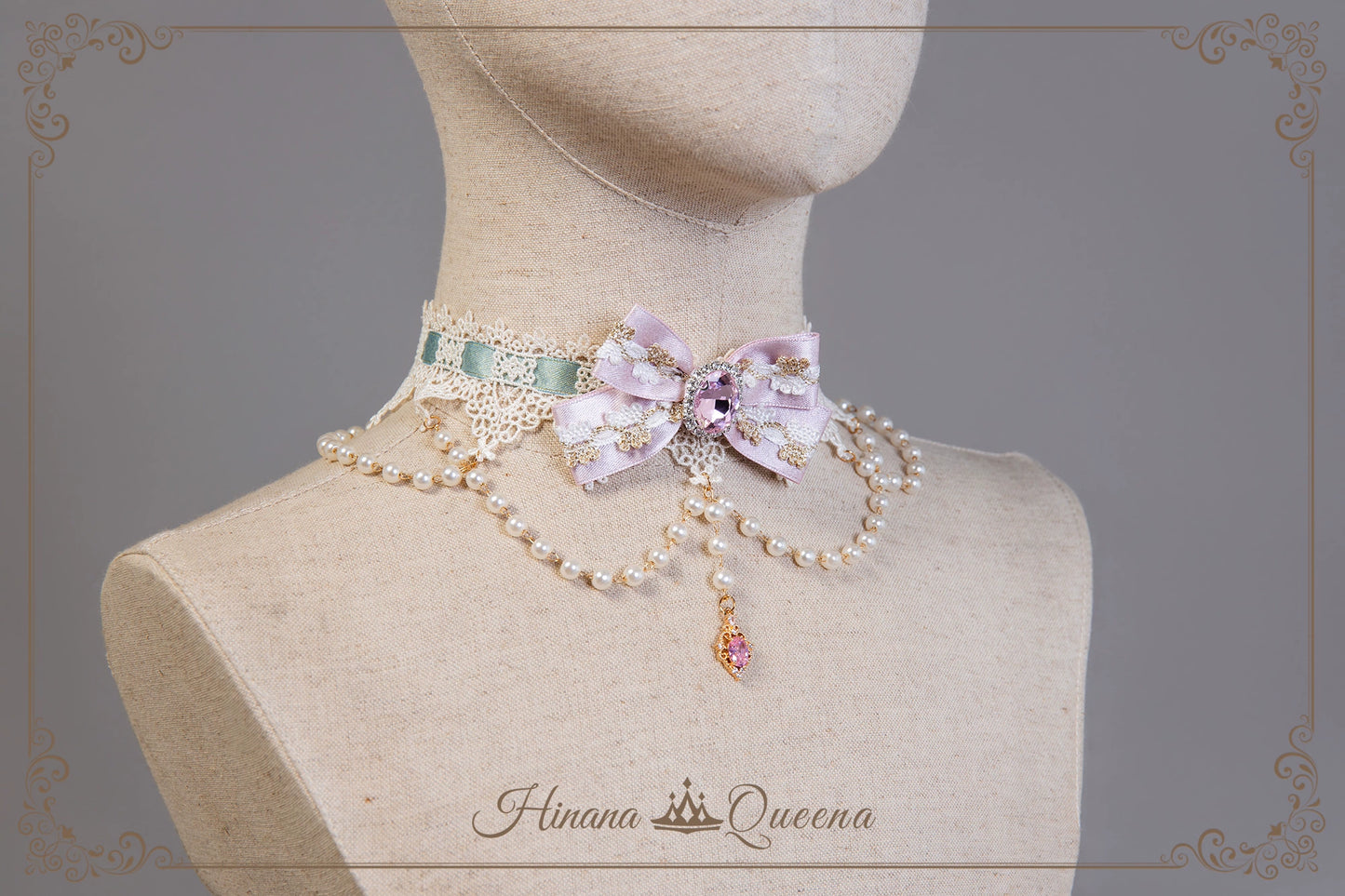 【受注予約6/26まで】Mirror Snow White プリンセスロングドレス・パステルグリーン