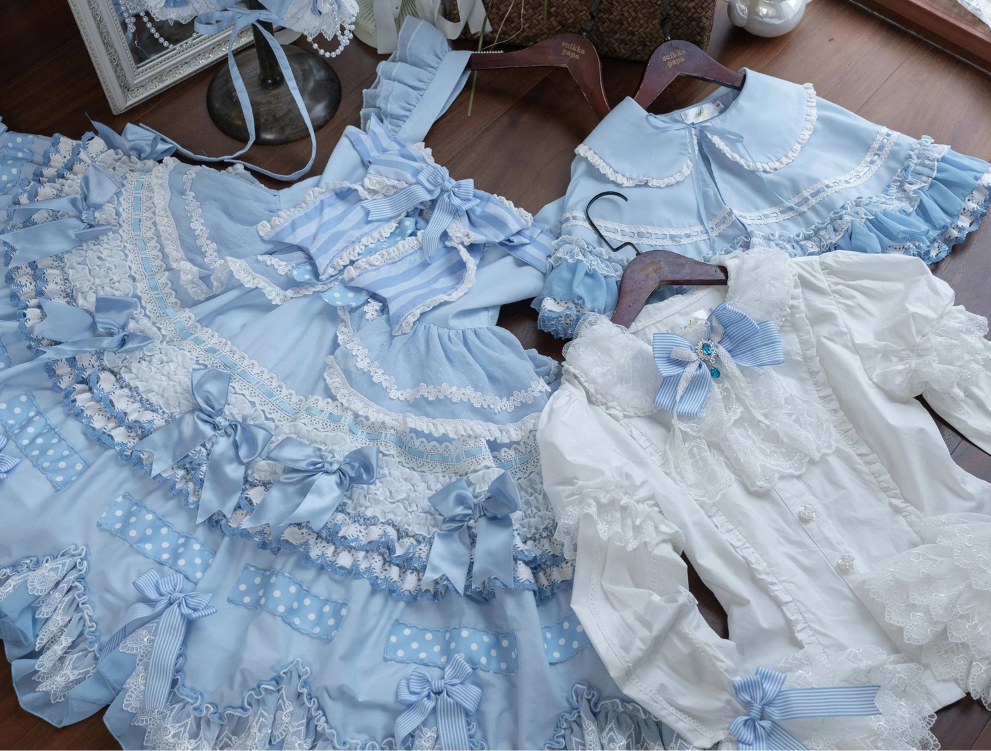 【受注予約7/28まで】Concerto Out of Order ジャンパースカート