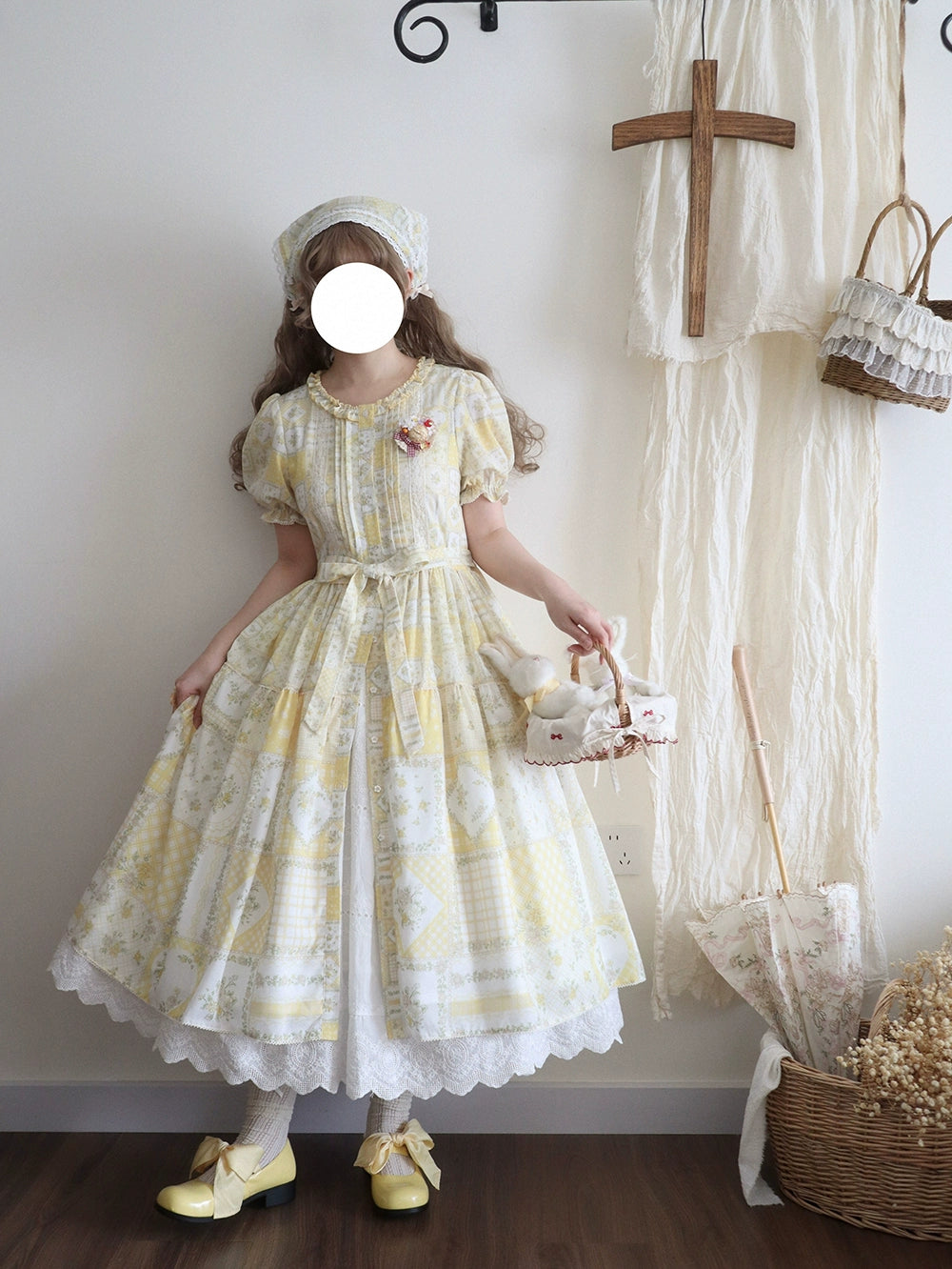 【受注予約7/14まで】Pathwork Garden カントリー風インナースカート