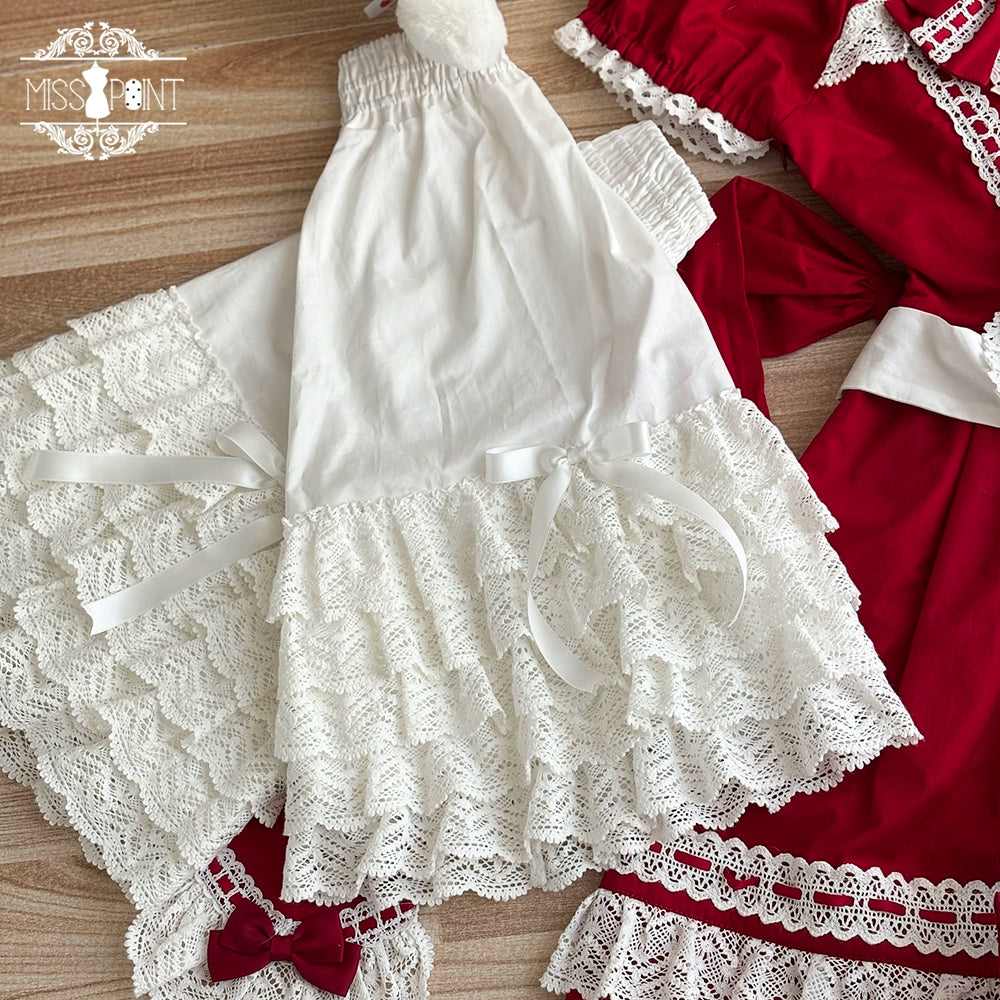 同時購入のみ【受注予約6/12まで】Antique Petal Rabbit エプロン・付け袖