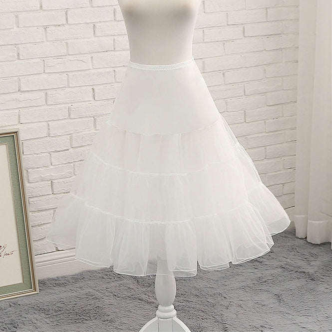 【限定特別価格】クラシカルリボンジャンパースカート・グレー +パニエ