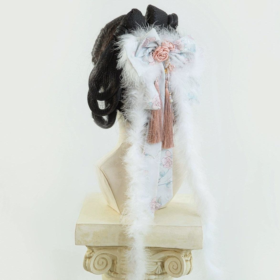 洛神花-白露-シフォンジャンパースカート