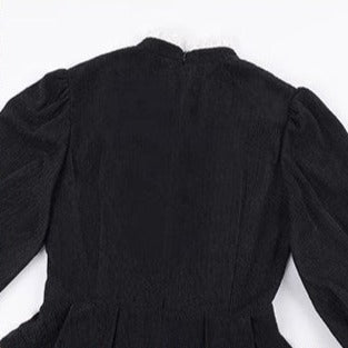 Silent Poetry ジゴ袖ワンピース