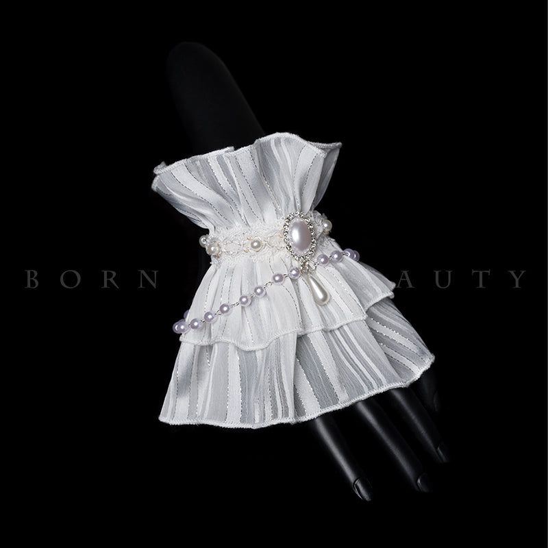 【同時購入のみ】人魚姫の涙 ティアラ・耳飾り・ショールその他小物