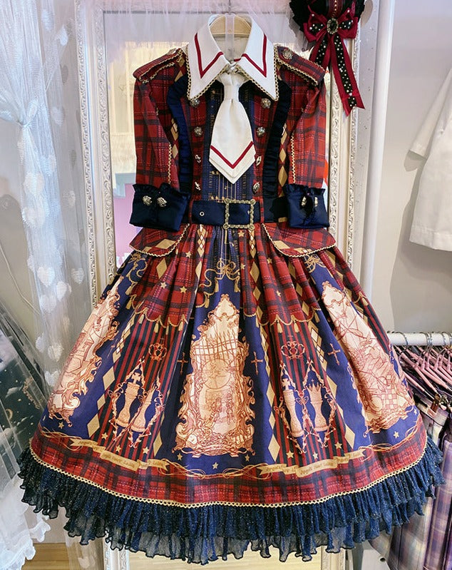 Nutcracker dress with idol-style tie