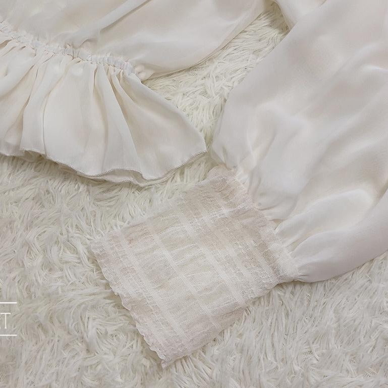 【予約販売】Twilight エジプト風ロリィタ キャミソール付きVネックブラウス