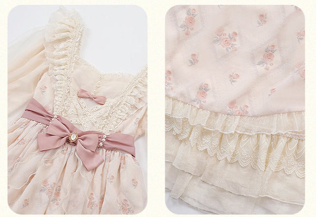 【予約販売】Rose Letter エレガントクラシカルワンピース