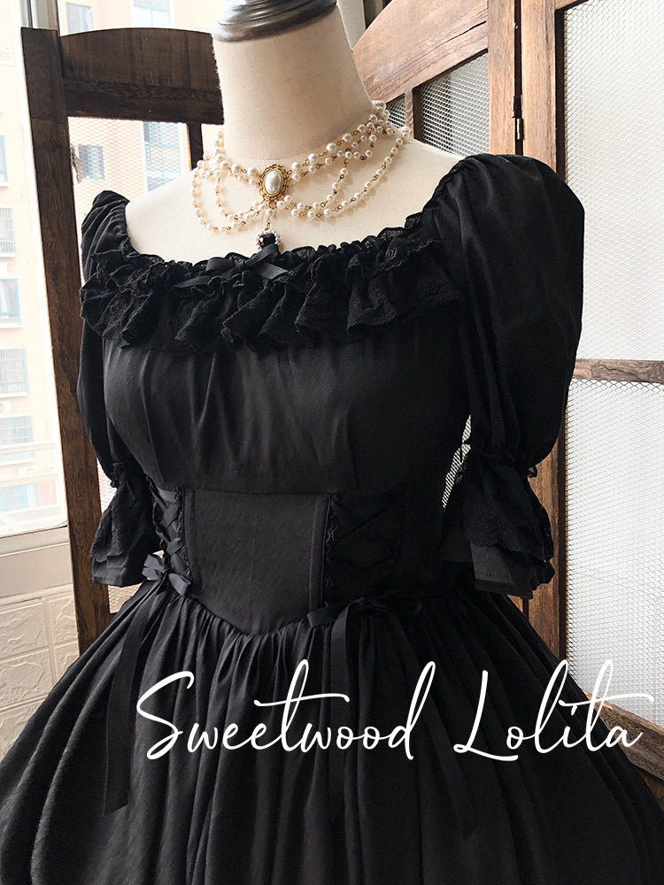 Classical elegant corset style dress