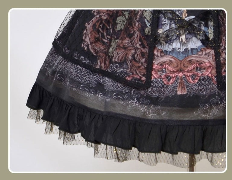 Budoshukai no Yoru Gothic Lolita Jumper Skirt Type 1