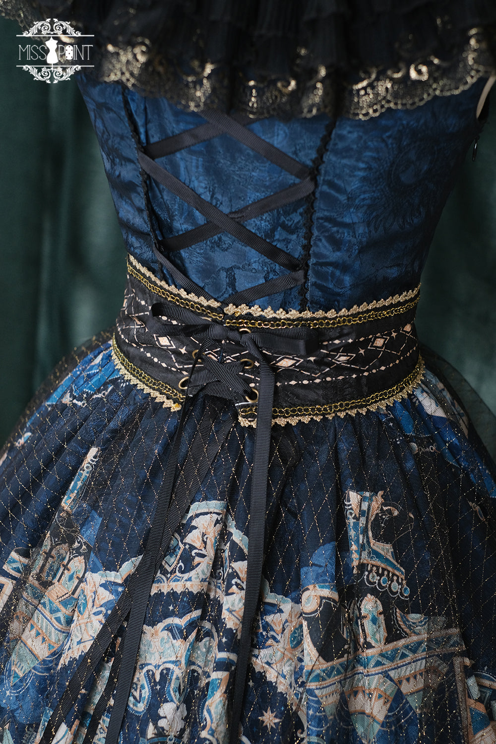 【予約販売】Twilight エジプト風ロリィタフリルジャンパースカート