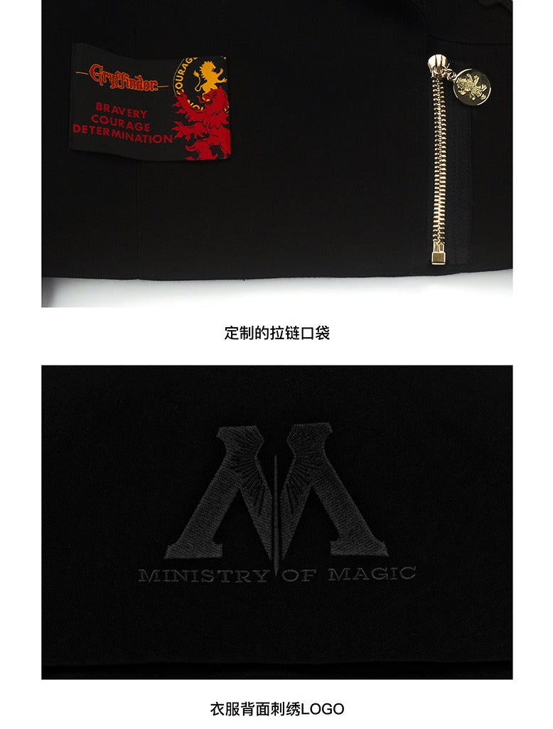 ホグワーツ魔法魔術学校 ジップアップ ショートセーラージャケット