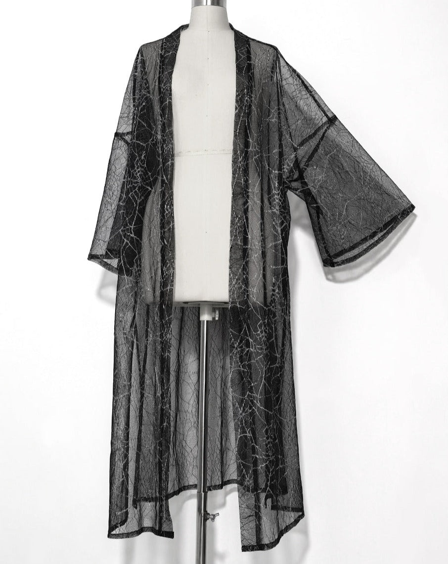 Ukimitsu Mikage Imperial Spider Sheer Gown