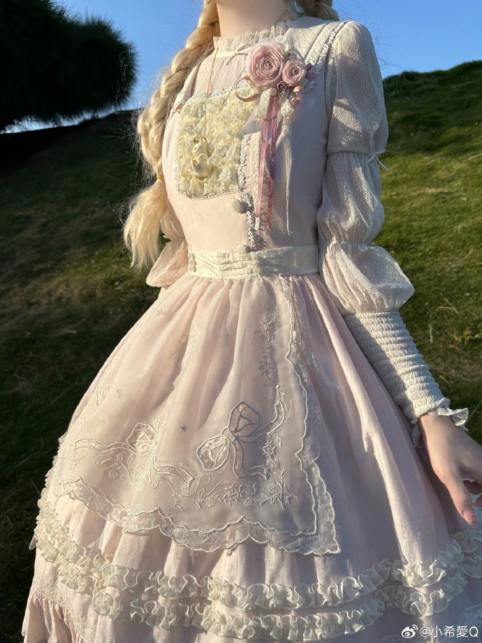 Bedford Afternoon Tea Frill Jumper Skirt