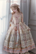 [Pre-orders available until 2/26] Romantic Rose Print Jumper Skirt