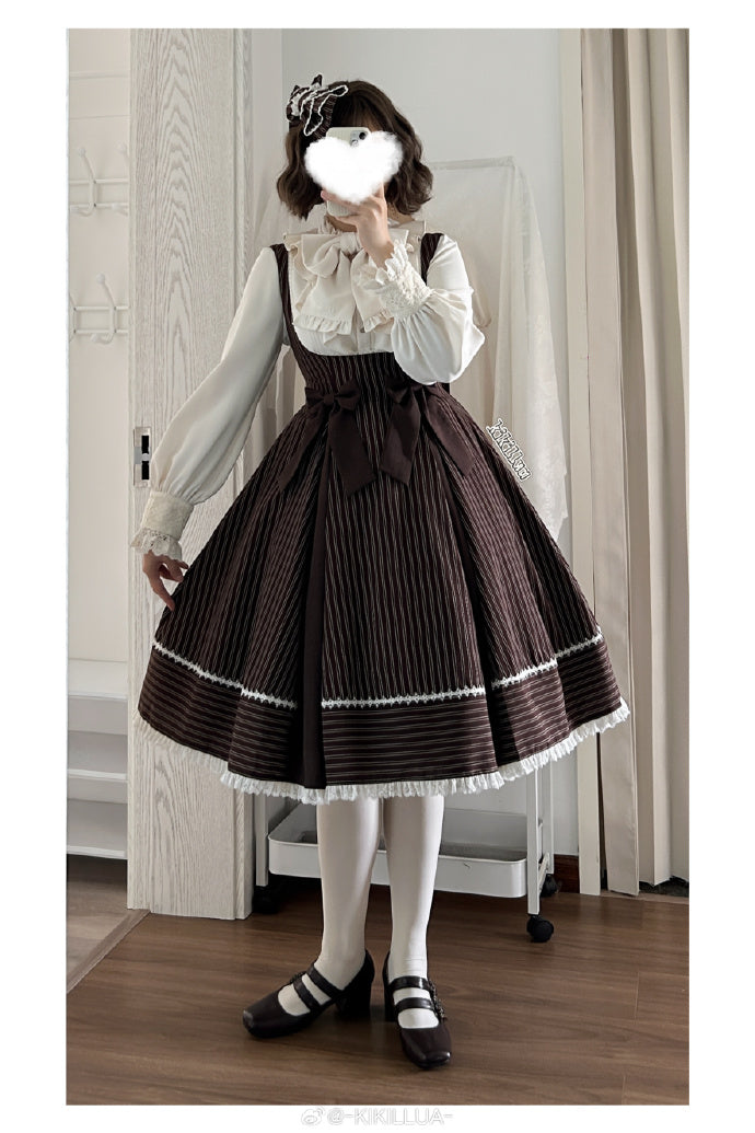 [Pre-orders until 9/26] Genovia Diary Corset Jumper Skirt