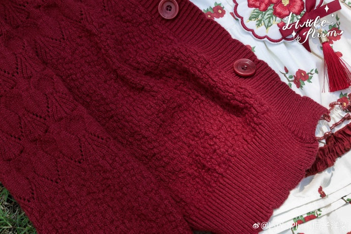 [Pre-orders until 9/18] Camellia Story knit cardigan