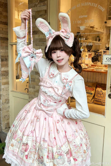 【受注予約1/7まで】Bunny Bakery 長袖ブラウス