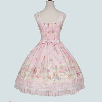 【受注予約1/7まで】Bunny Bakery ジャンパースカート