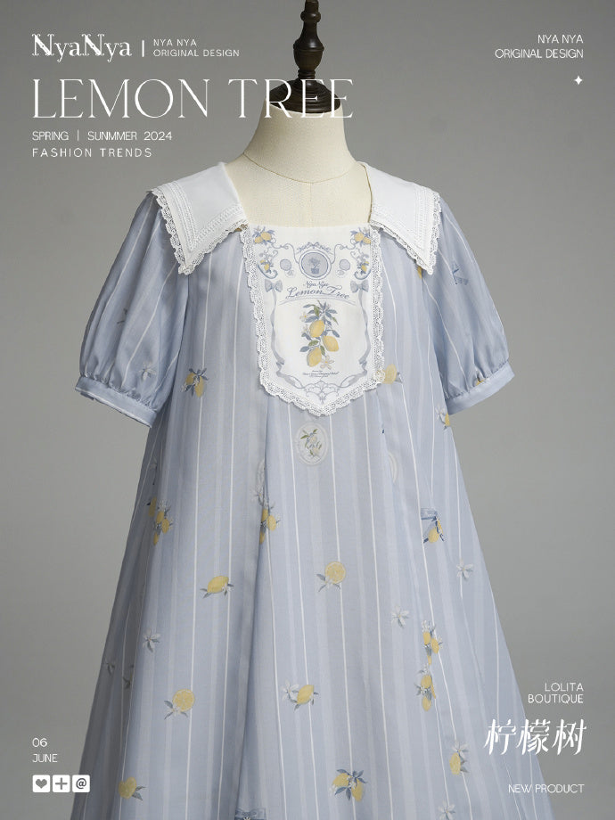 [Sales period ended] Lemon Tree Sailor Collar Dress