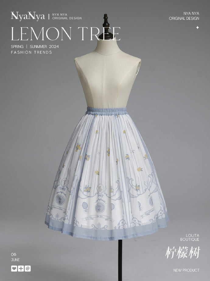 [Sales period ended] Lemon Tree Print Skirt