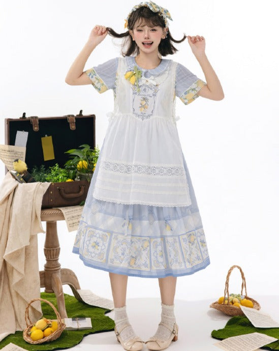 [Sales period ended] Lemon Tree round-neck dress