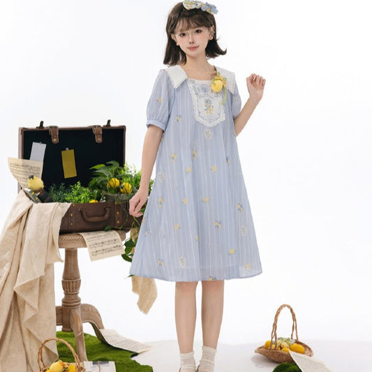 [Sales period ended] Lemon Tree Sailor Collar Dress