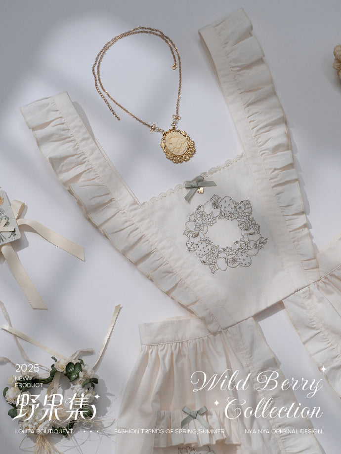 同時購入のみ【受注予約4/23まで】Wild Berry Collection エプロン