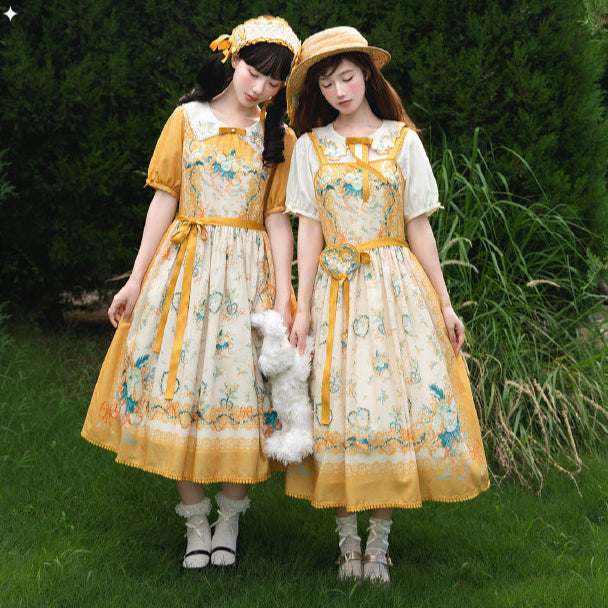 【受注予約8/20まで】Acacia Farnesiana プリントワンピース