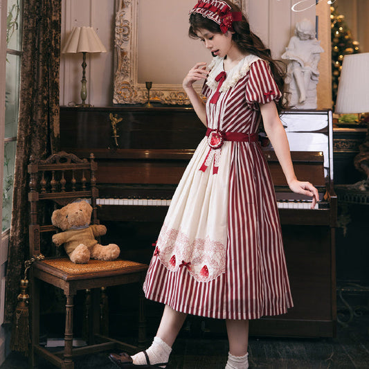 【受注予約12/18まで】Strawberry and Bear Theater ワンピース