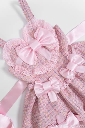 Ribbon Gift Box ミニ丈ジャンパースカート