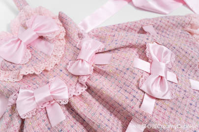 【販売期間終了】Ribbon Gift Box ミニ丈ジャンパースカート